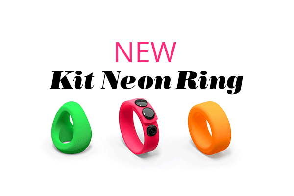 Kit de cockring en silicone - Love-to-love - Kit Neon Ring