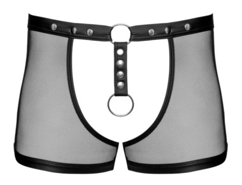 Jock ouvert à l'entrejambe avec cockring