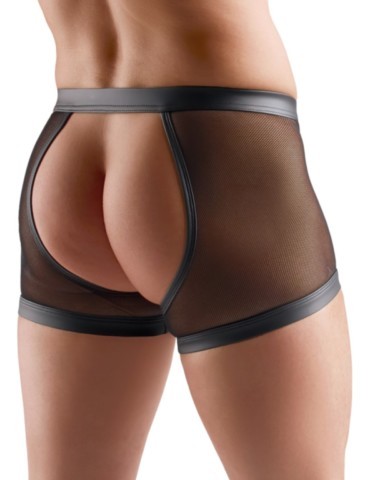 Jock ouvert à l'entrejambe avec cockring