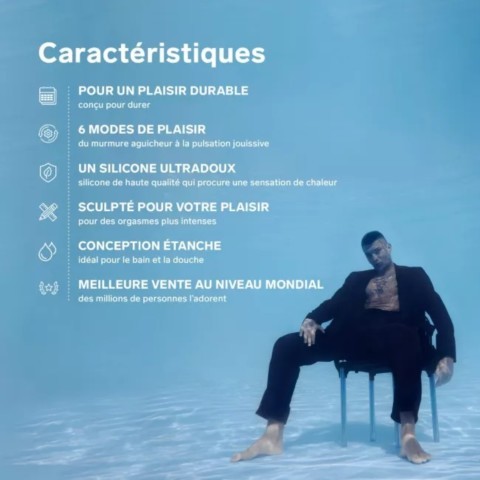 Vibromasseur stimulateur de prostate Bruno LELO