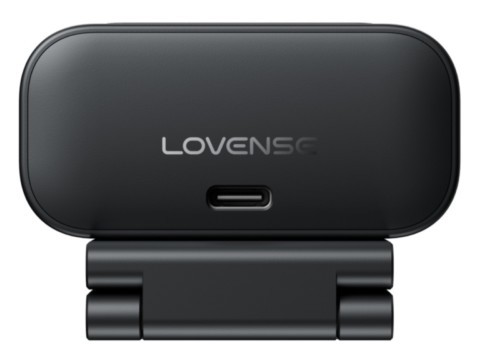 Webcam Lovense Webcam 2 Ultra HD 4K avec objectif grand angle, HDR, microphones intégrés et support magnétique pour streaming, visioconférence et création de contenu.