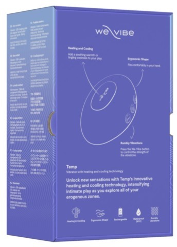 Stimulateur clitoridien chauffant et refroidissant We Vibe Temp