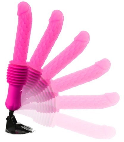 Vibromasseur de choc et chauffant - Fucking Machine