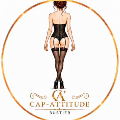 Bustier femme à coupe ajustée mettant en valeur le buste et la taille.